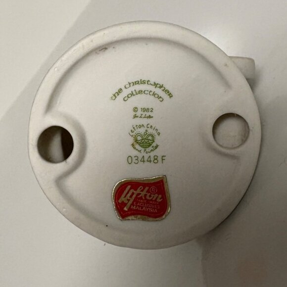 Lefton Christopher Collection Birthday Girl Figurine Age 6 03448F Porcelain 1982 - Picture 5 of 7